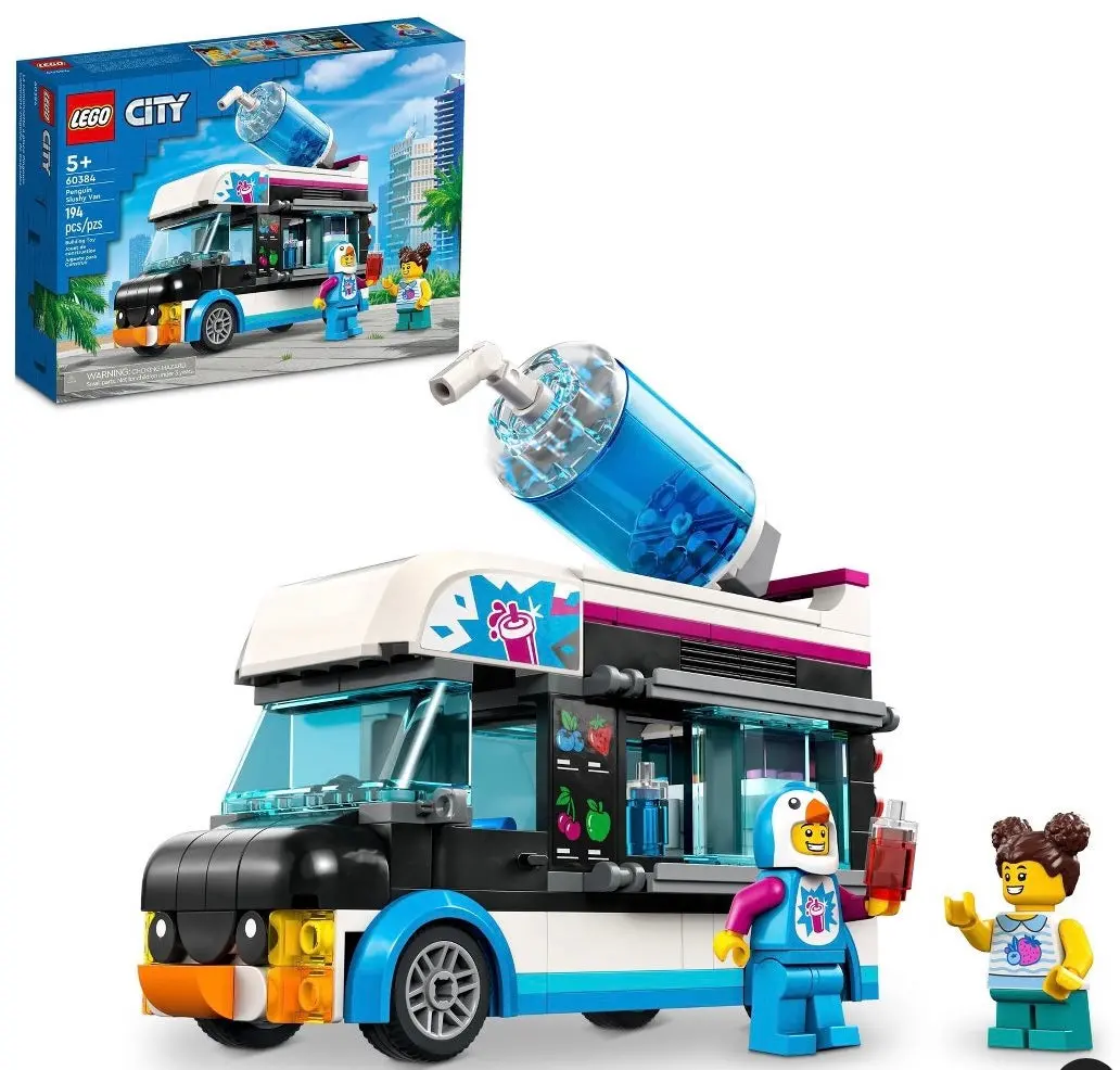 Lego City Great Vehicles Penguin Slushy Van Truck
Toy 60384 1