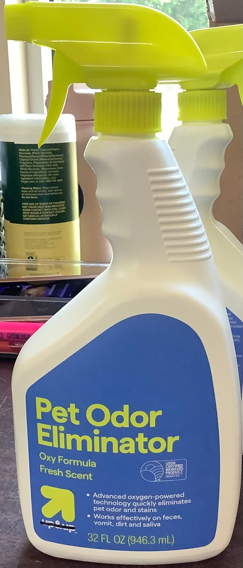 Oxygenated Odor Eliminator Pet Stain Remover - 32 Fl Oz 1