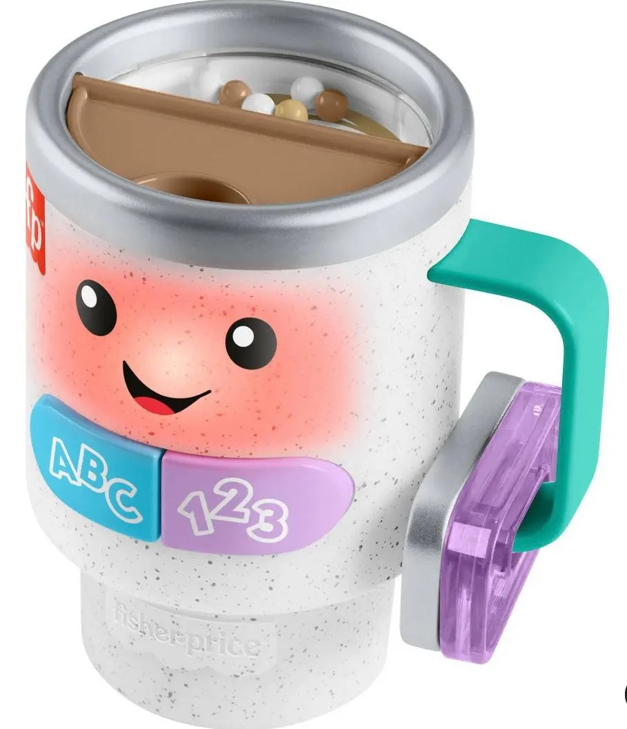 Fisher-Price Laugh & Learn Wake Up & Learn Coffee Mug 1