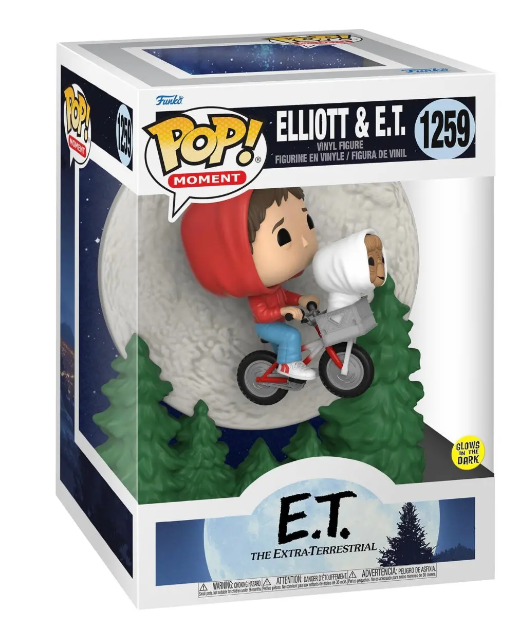 Funko Pop! Moment: Et The Extra-Terrestrial - Elliot And Et Flying 1