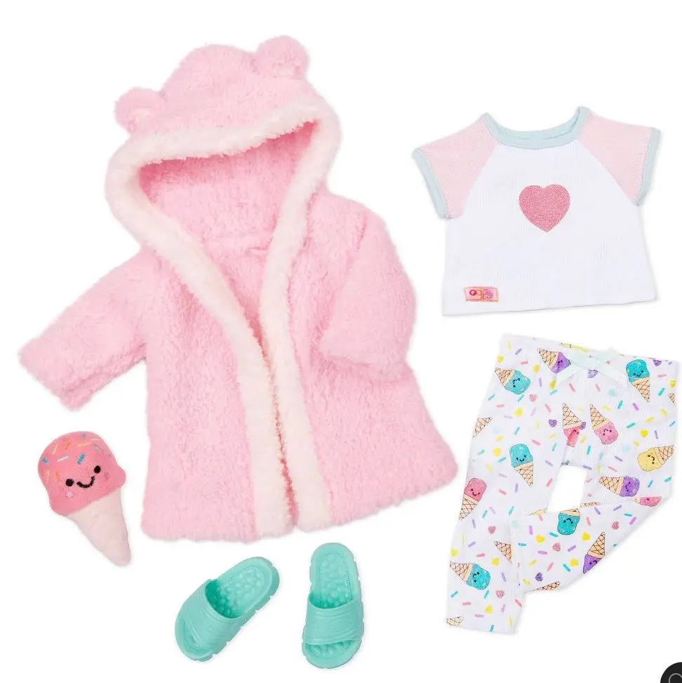 Our Generation Tooth Fairy Outfit With Wings & Star Wand
Accessory For 18" Dolls.   Our Generation Ice Cream Dreams Pajama & Robe Outfit For 18" Dolls 2