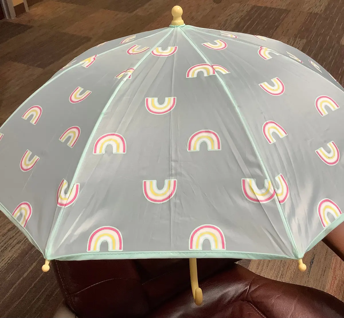 Girls Umbrella Rainbow 1