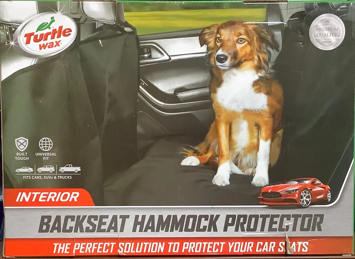 Turtle Wax Back Seat Protector And Pet Hammock 1