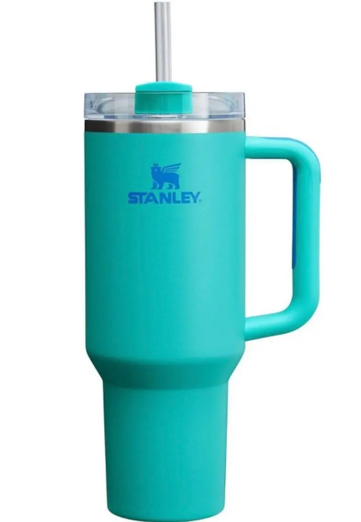 Stanley 40Oz Stainless Steel H2.0
Flowstate Quencher Tumbler Aquamarine 1
