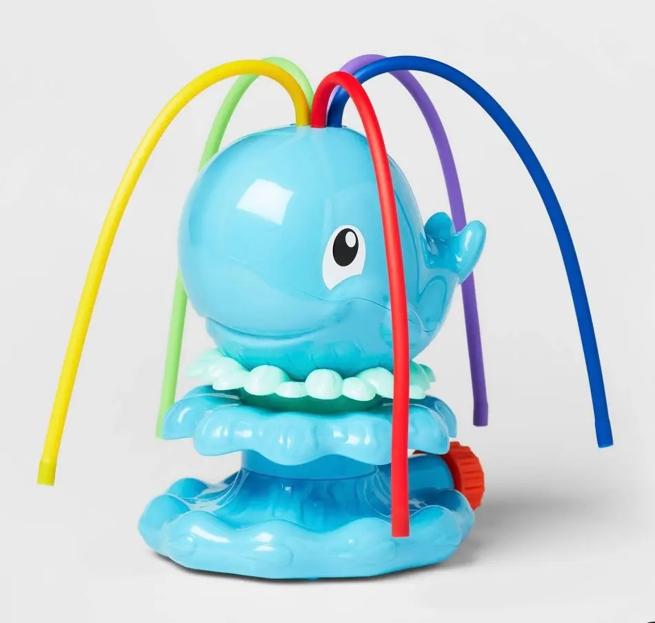 Kids' Whale Wiggle Tube Sprinkler 1