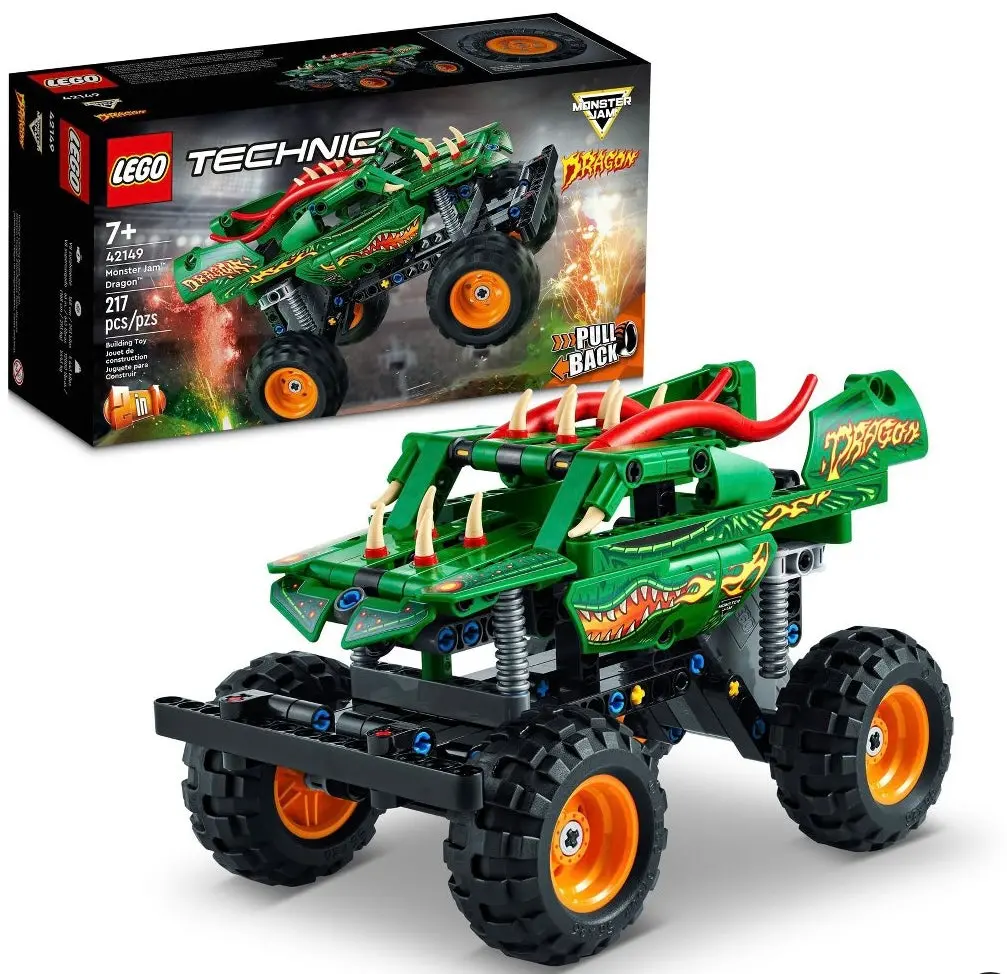 Lego Technic Monster Jam Dragon 2In1 Monster Truck
Toy 42149 1