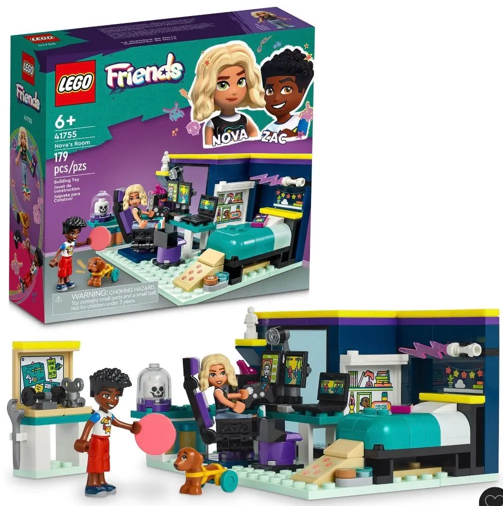 Lego Friends Nova's Room Gaming Bedroom Playset 41755 1