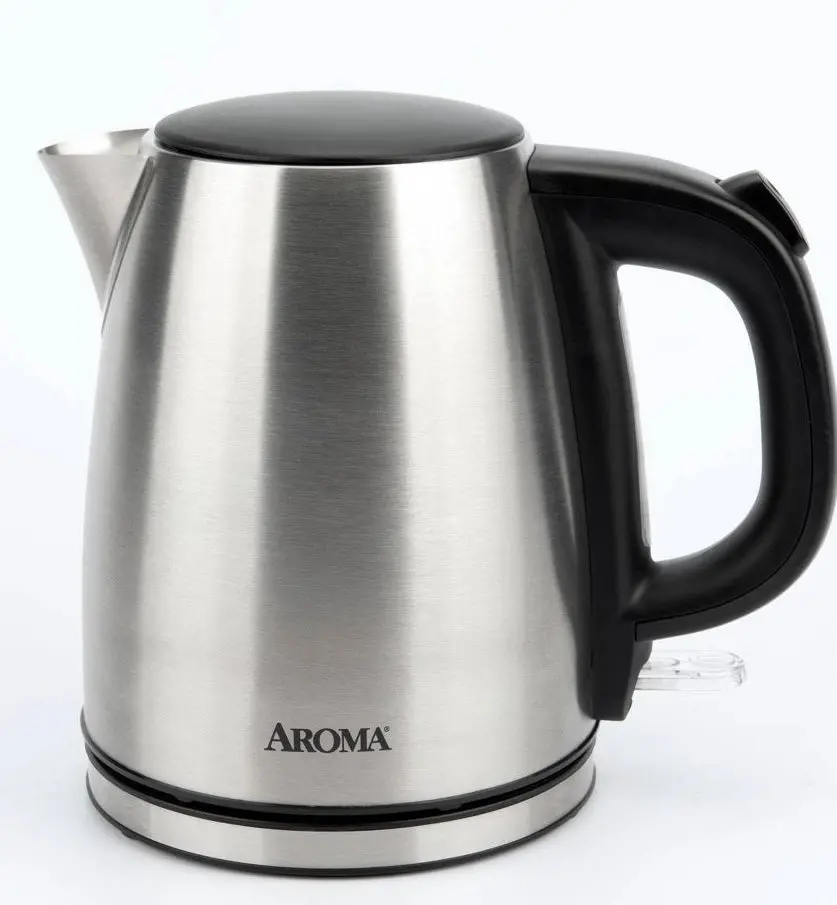 Aroma 1L Electric Water Kettle - Stainless Steel 1
