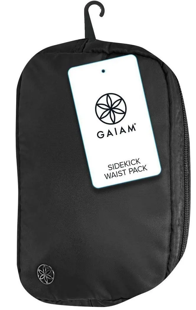 Gaiam Sidekick Waist Pack - Black 1