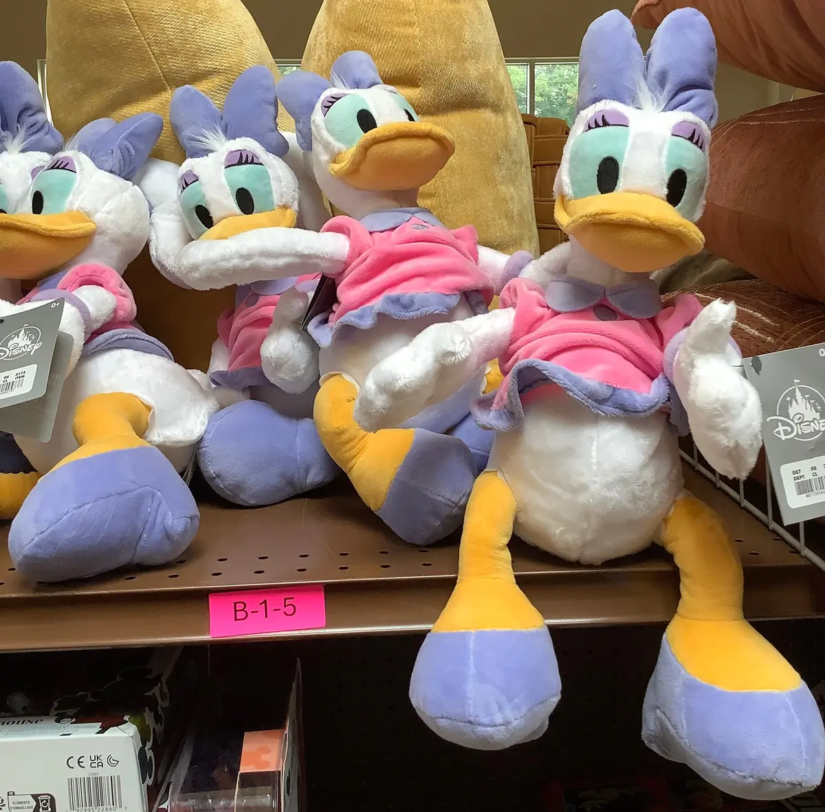Disney Mickey Mouse & Friends Daisy Plush - 1