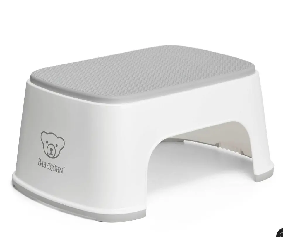 Babybjorn Step Stool - White 1