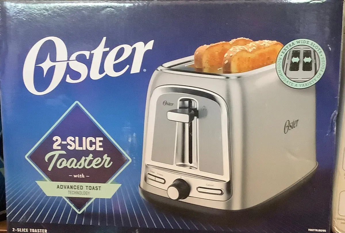 2-Slice Toaster With Extra-Wide Slots Gray 1