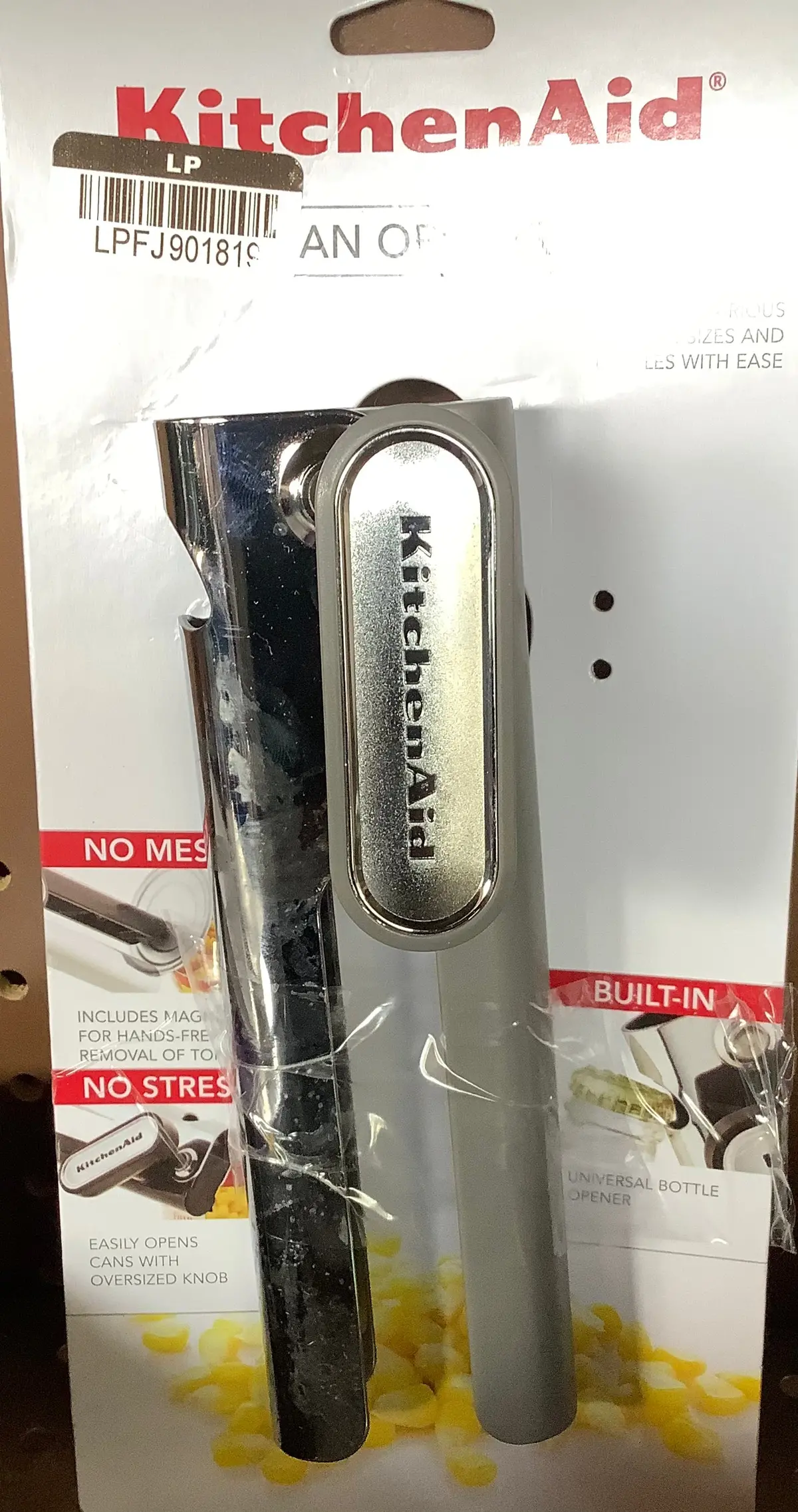 Kitchenaid No Mess Can Opener Matte Gray 1