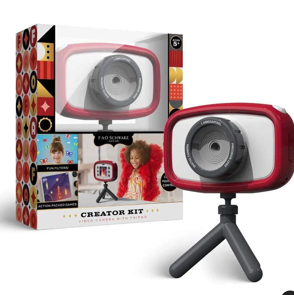 Fao Schwarz Creator Kit Video Camera With Tripod - Clearance 1