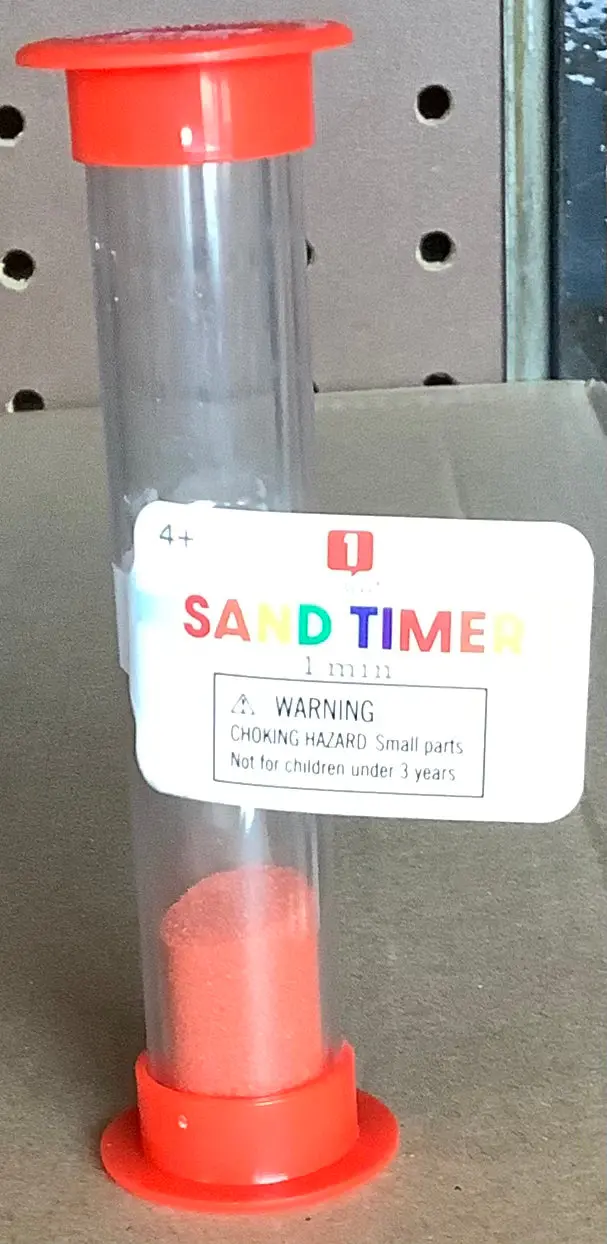 Plastic Sand Timers 1