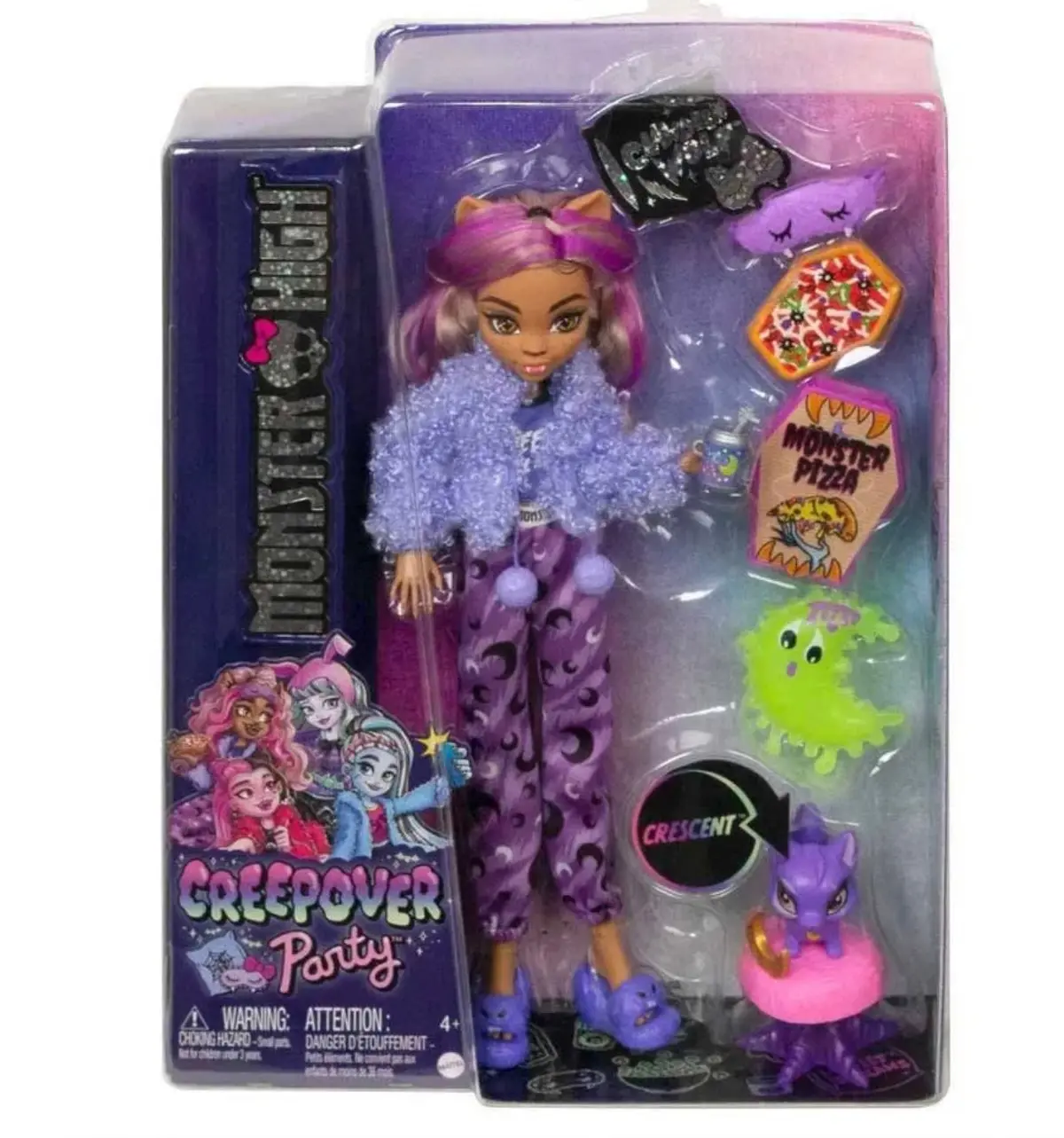 Monster High Creepover Party Twyla Doll Monster High Creepover Party Clawdeen Wolf Doll 2