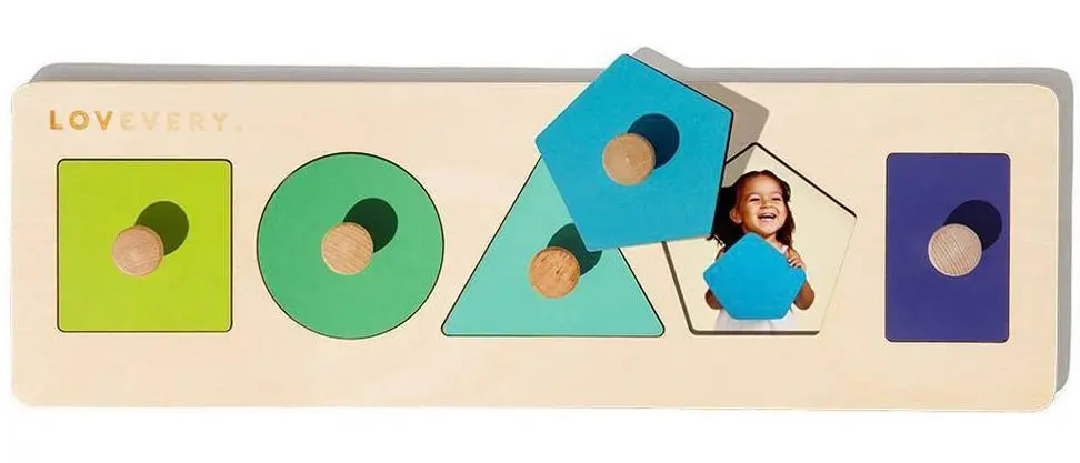 Lovevery Friends Of All Shapes Puzzle 1