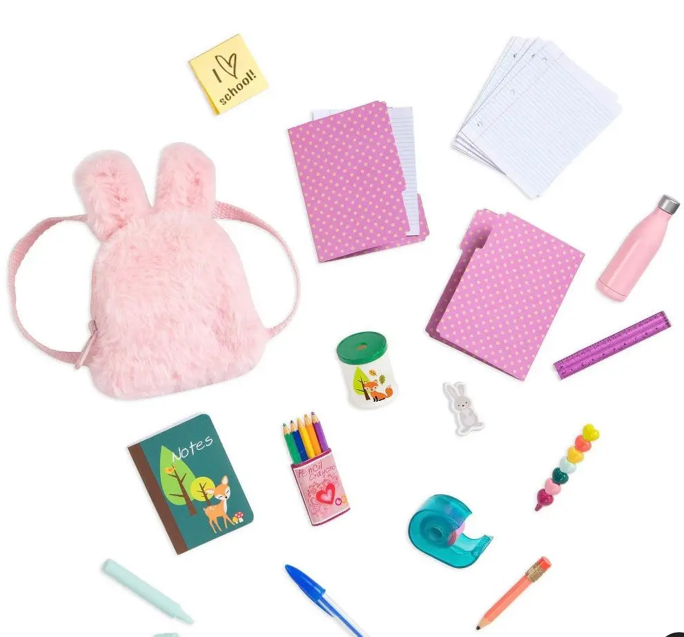 Our Generation School Supplies Set & Backpack For 18" Dolls
- Bright & Learning 1