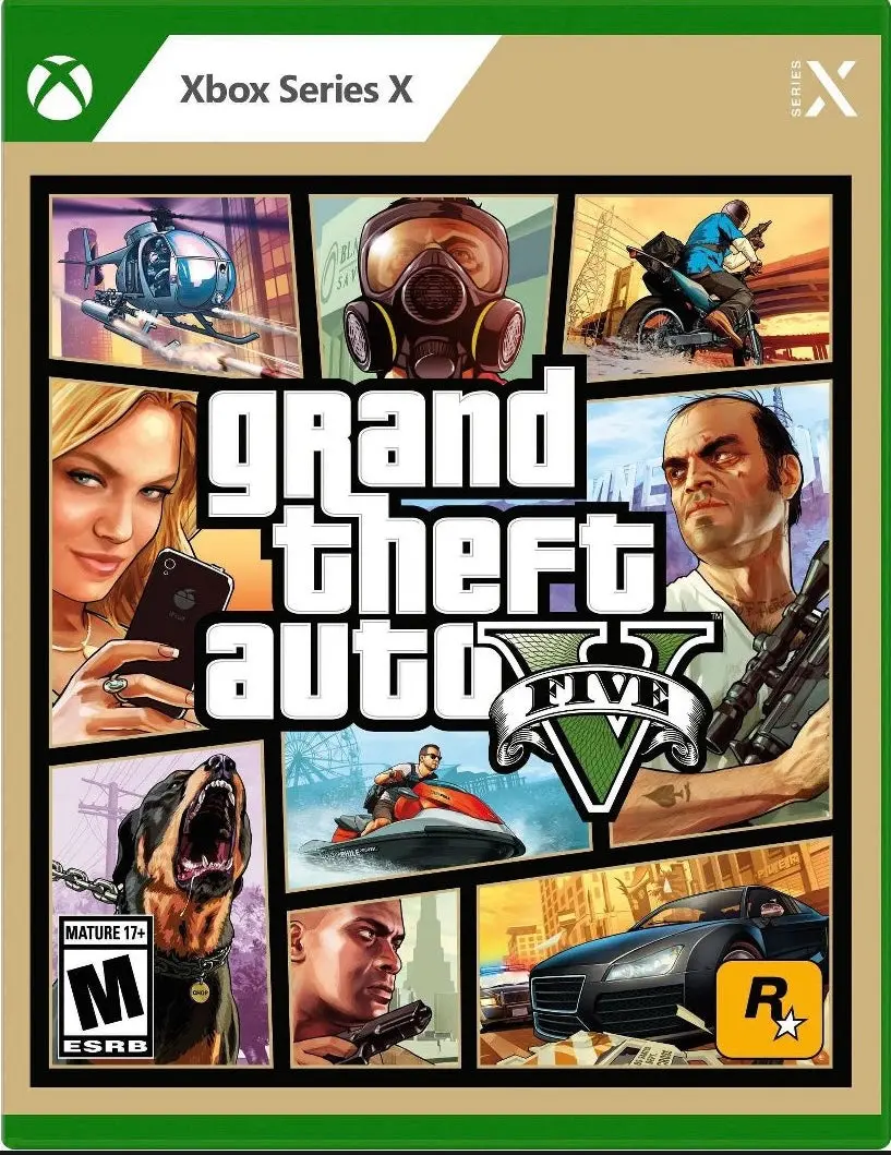 Grand Theft Auto V - Xbox Series X - Not Sealed - Clearance 1