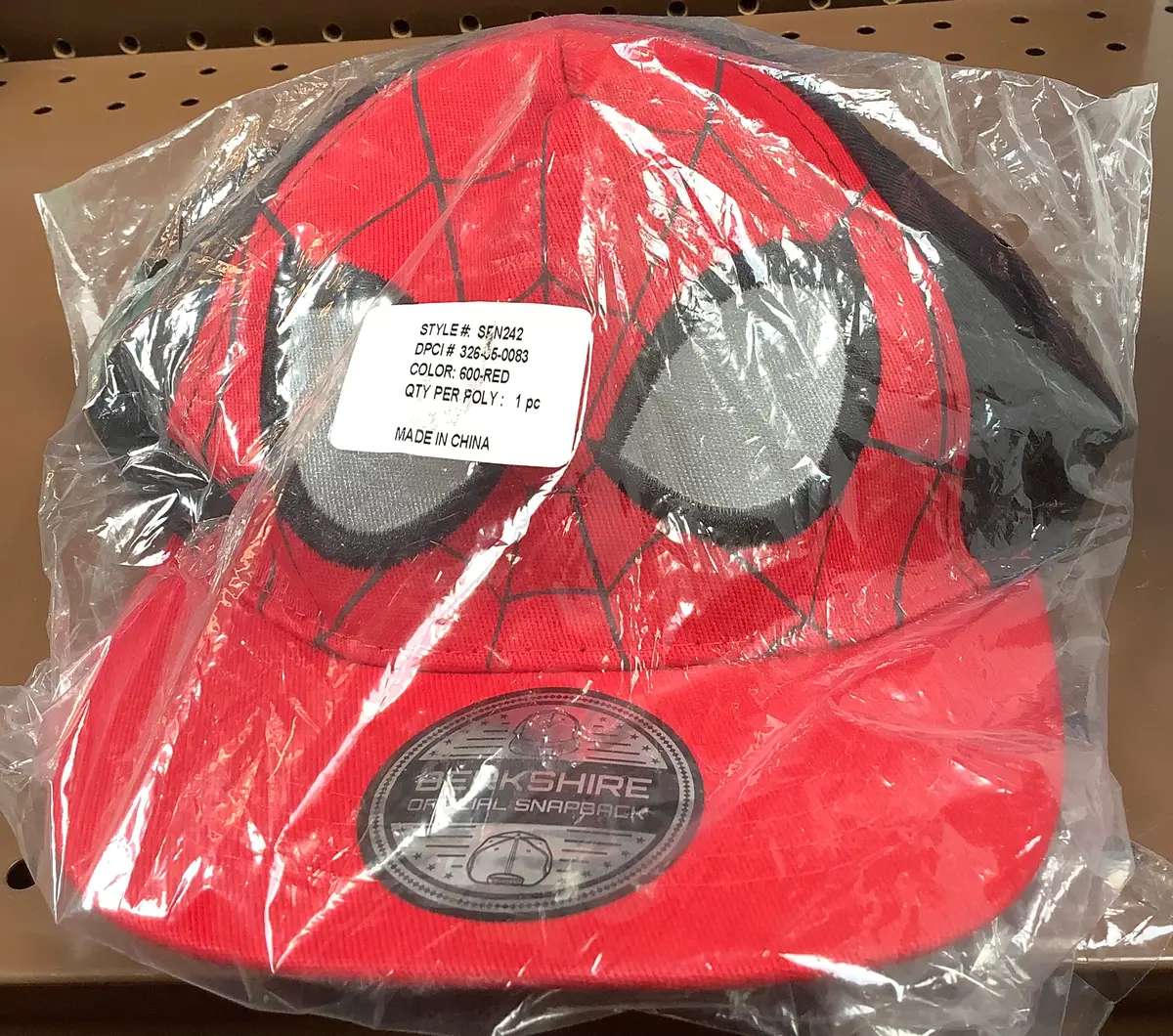Boys Hat Spider-Man 1