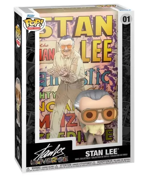 Funko Pop! Comic Cover: Marvel - Stan Lee Vinyl Bobblehead 1