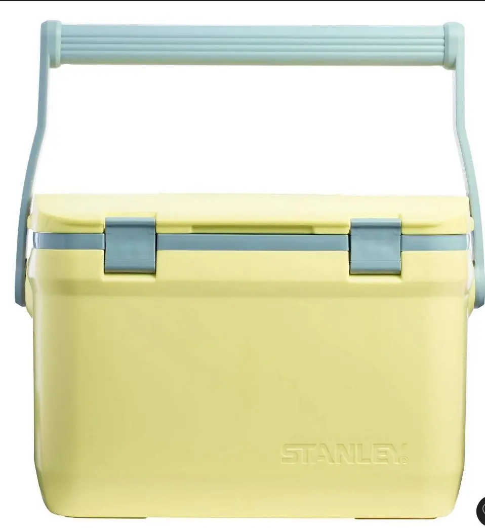 Stanley 16Qt Plastic Easy-Carry Outdoor Cooler Pomelo 1