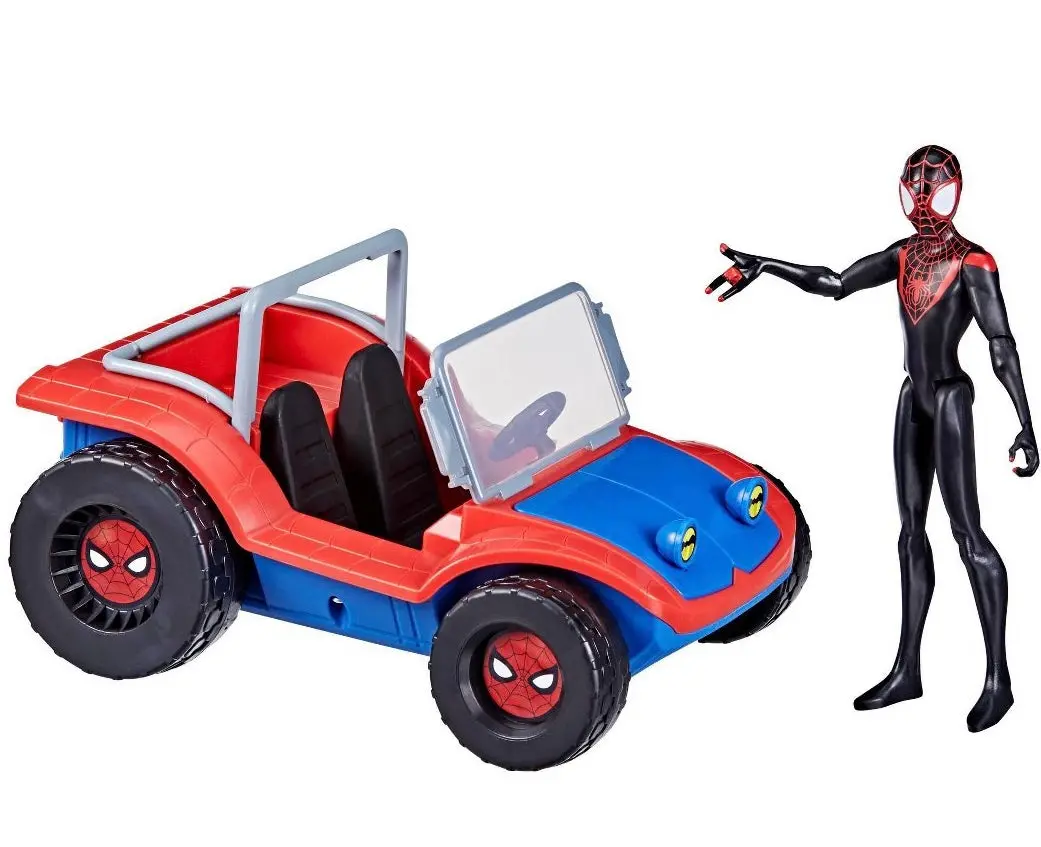 Marvel Spider-Man Spider-Mobile Vehicle And Figure 1