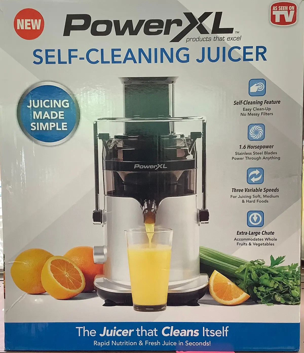 Power Xl Self-Cleaning Juicer 1