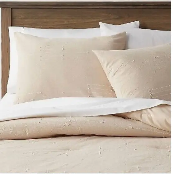 King Clipped Linework Comforter Sham Set Khaki
Decor 1