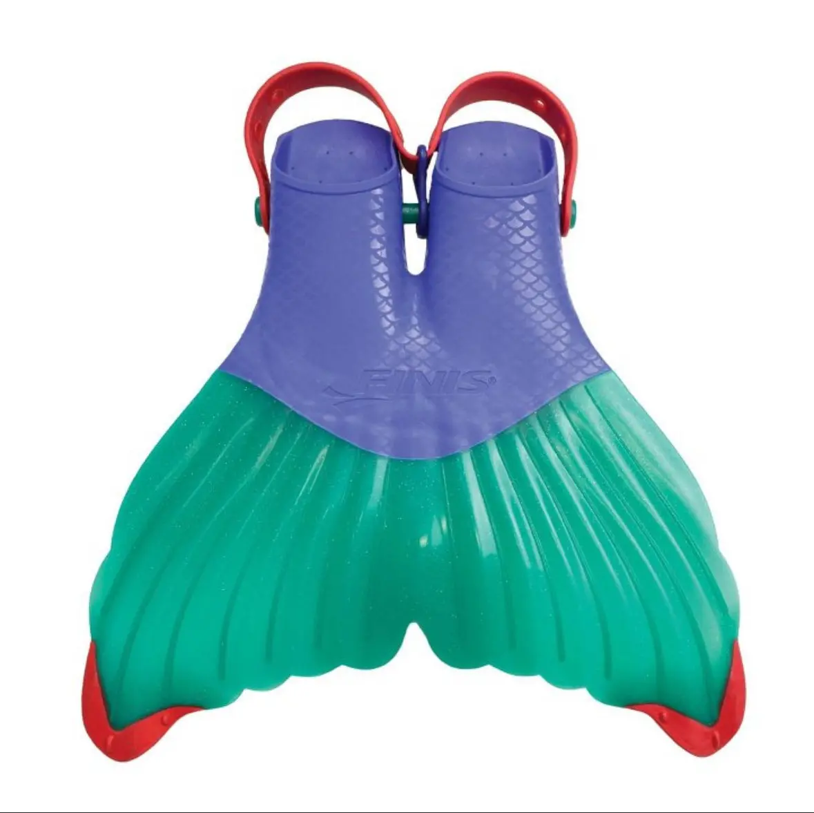 Finis Kids' Mermaid Dream Fin - Purple/ Green/Red 1
