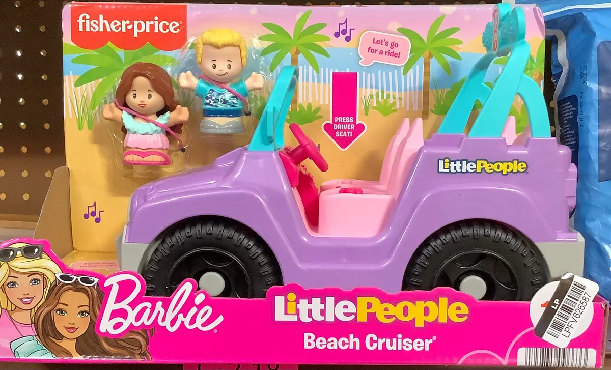 Fisher-Price Little People Barbie Beach Cruiser 1