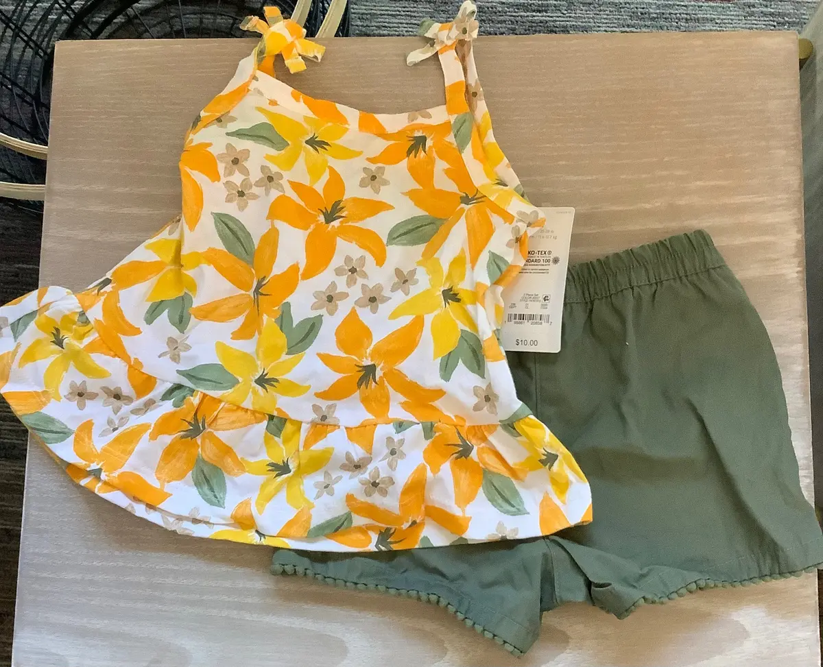 Kids Size 18-Months 2-Piece Short Set 1