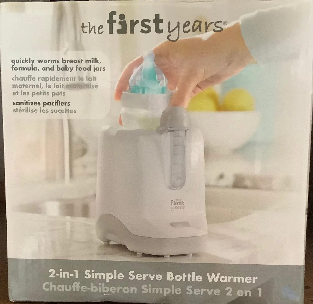 The First Years Baby Bottle Warmer And Sterilizer - Pacifier And Bottle Nipple Sanitizer 1