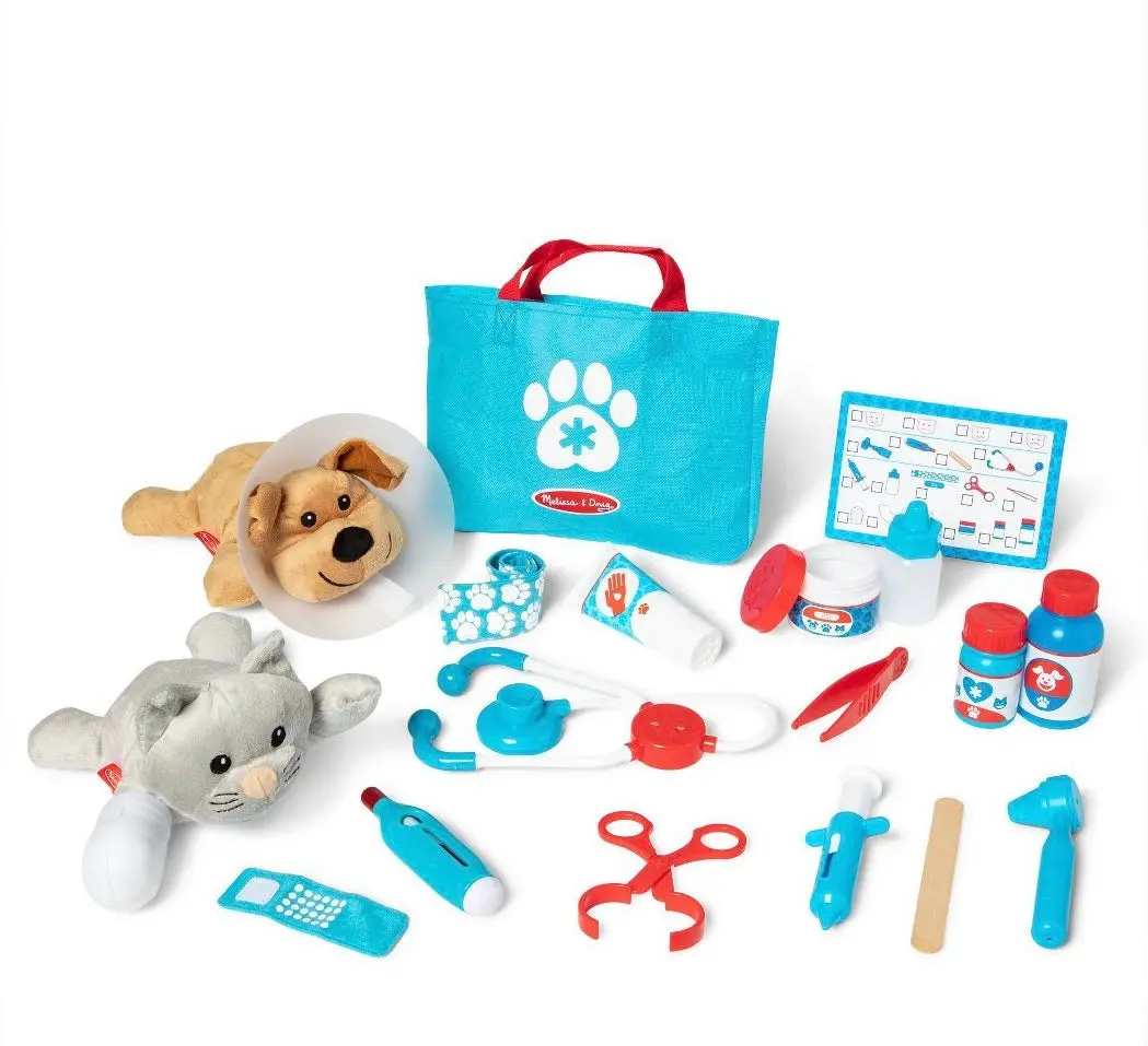 Melissa & Doug Examine & Treat Pet Vet Play Set 1