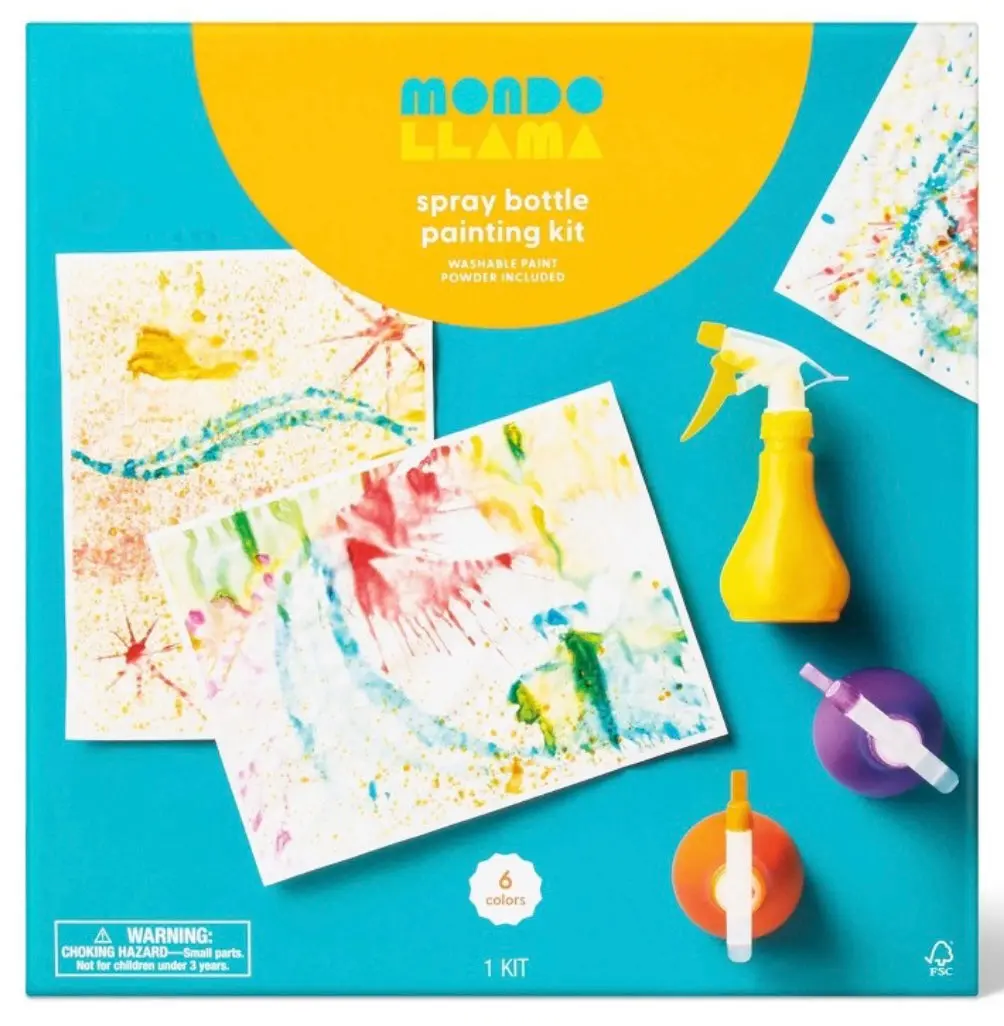 Spray Bottle Painting Art Kit 1