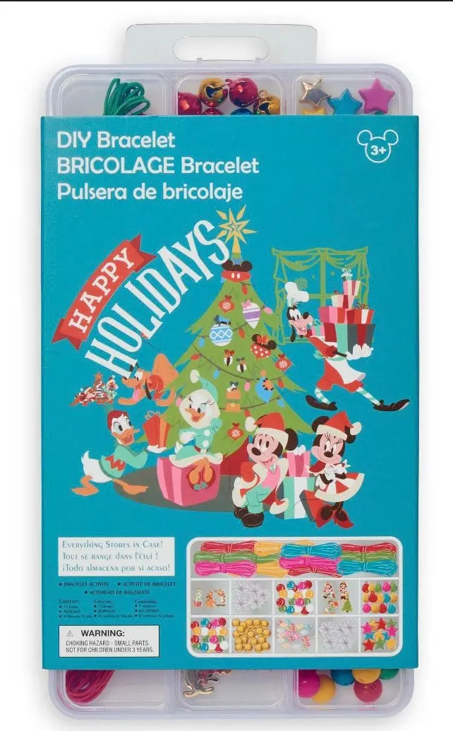 Disney Mickey Mouse And Friends Holiday Diy Bracelet Kit For Kids 1