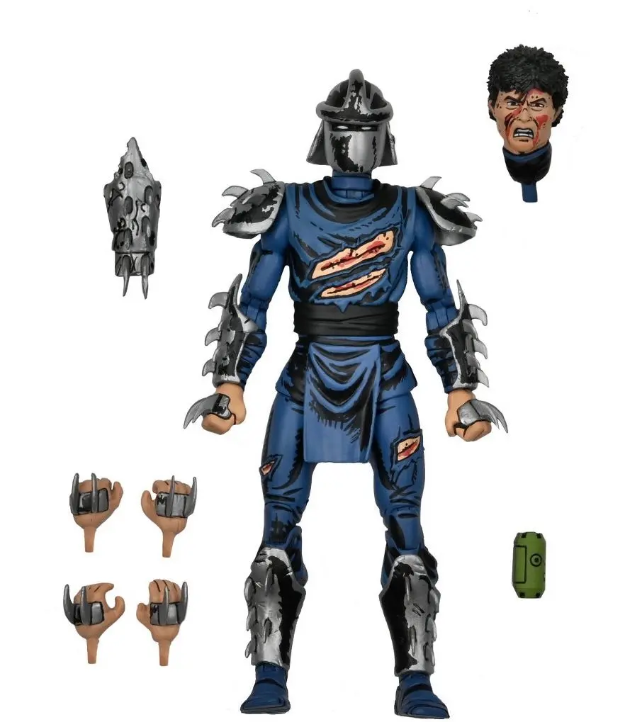 Neca Teenage Mutant Ninja Turtles Mirage 7" Scale Battle
Damaged Shredder Action Figure 1