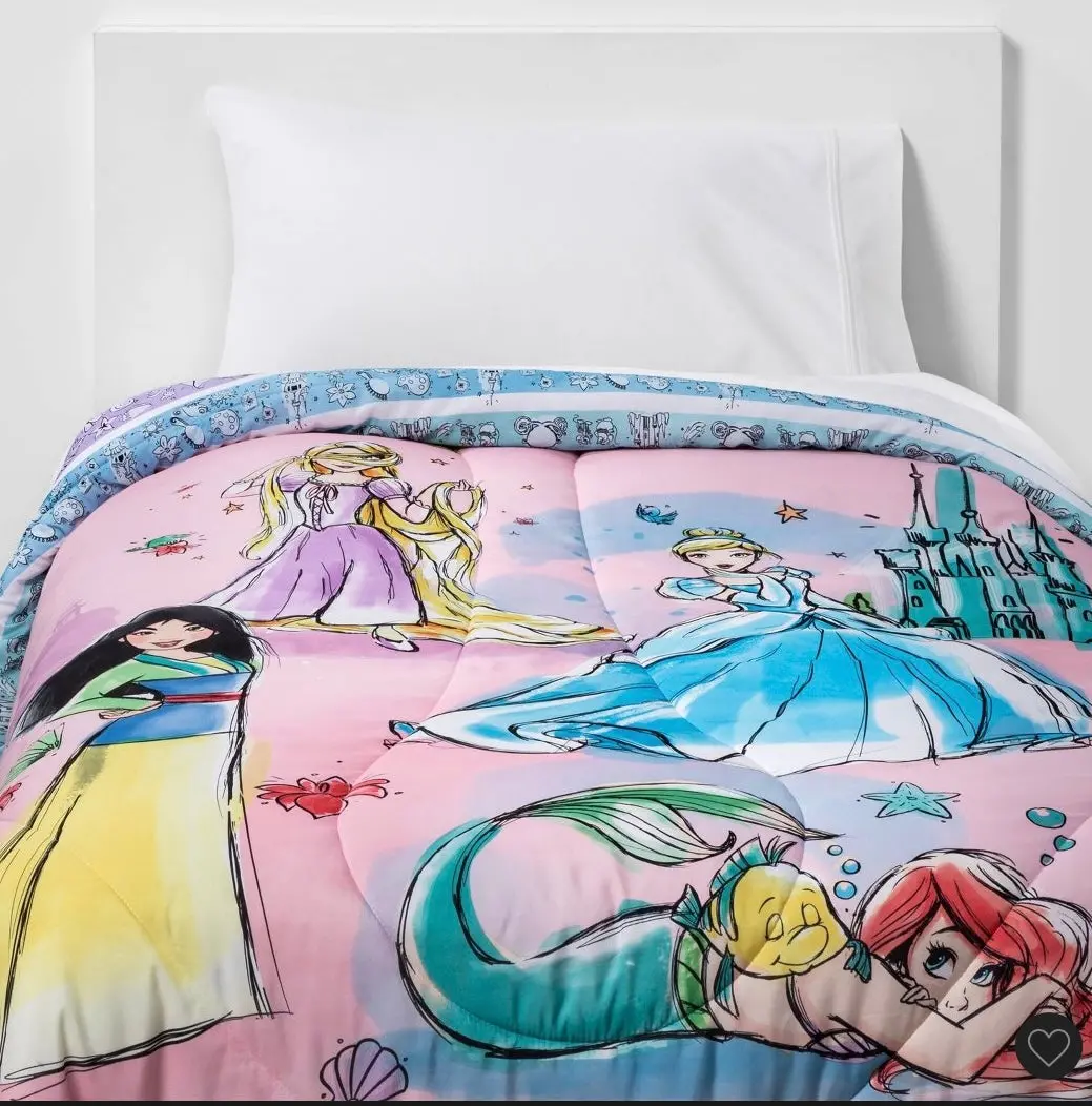 Twin Disney Princess Fairytales And Dreams Reversible
Kids' Comforter 1