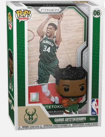 Pop Trading Cards Giannis
Antetokounmpo 1