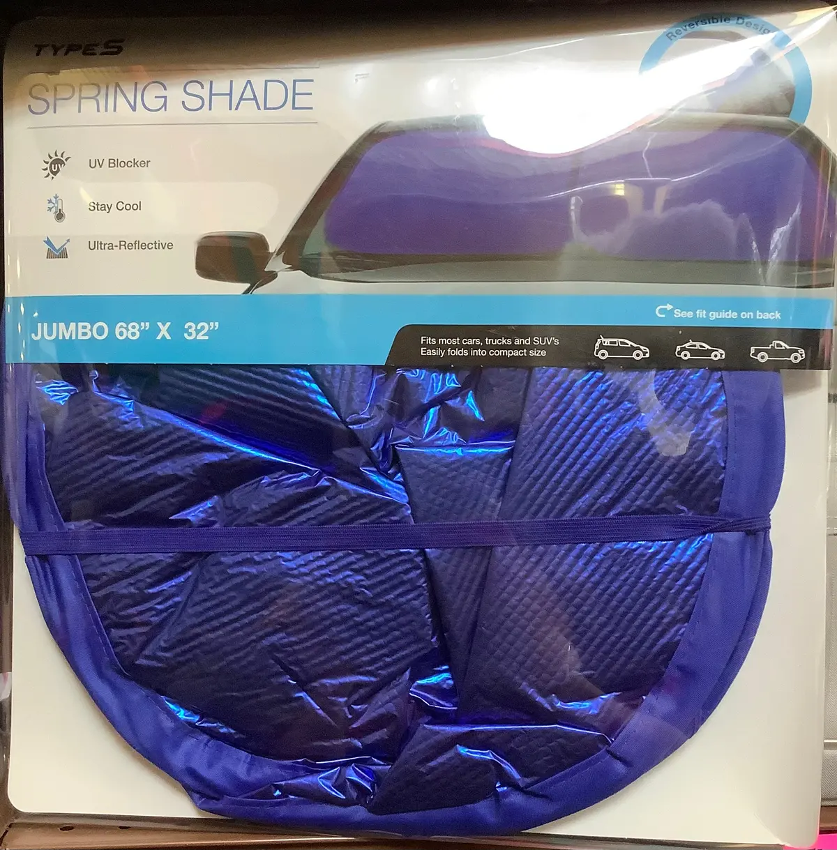 Type S Jumbo Automotive Sunshade 2