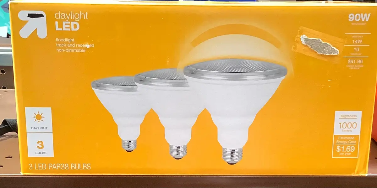 Led 90W Par38 3Pk Daylight Light Bulbs 1
