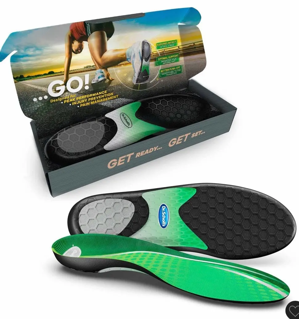 Dr. Scholl's Perfomance Sized-To-Fit Running Insoles - Men
Size 10.5-11/Women 11.5-12 - 1 Pair 1