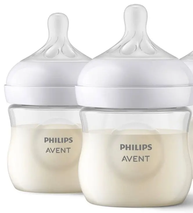 Philips Avent Baby Bottle With Natural Response
Nipple - Clear - 4Oz Out Of Pack 1