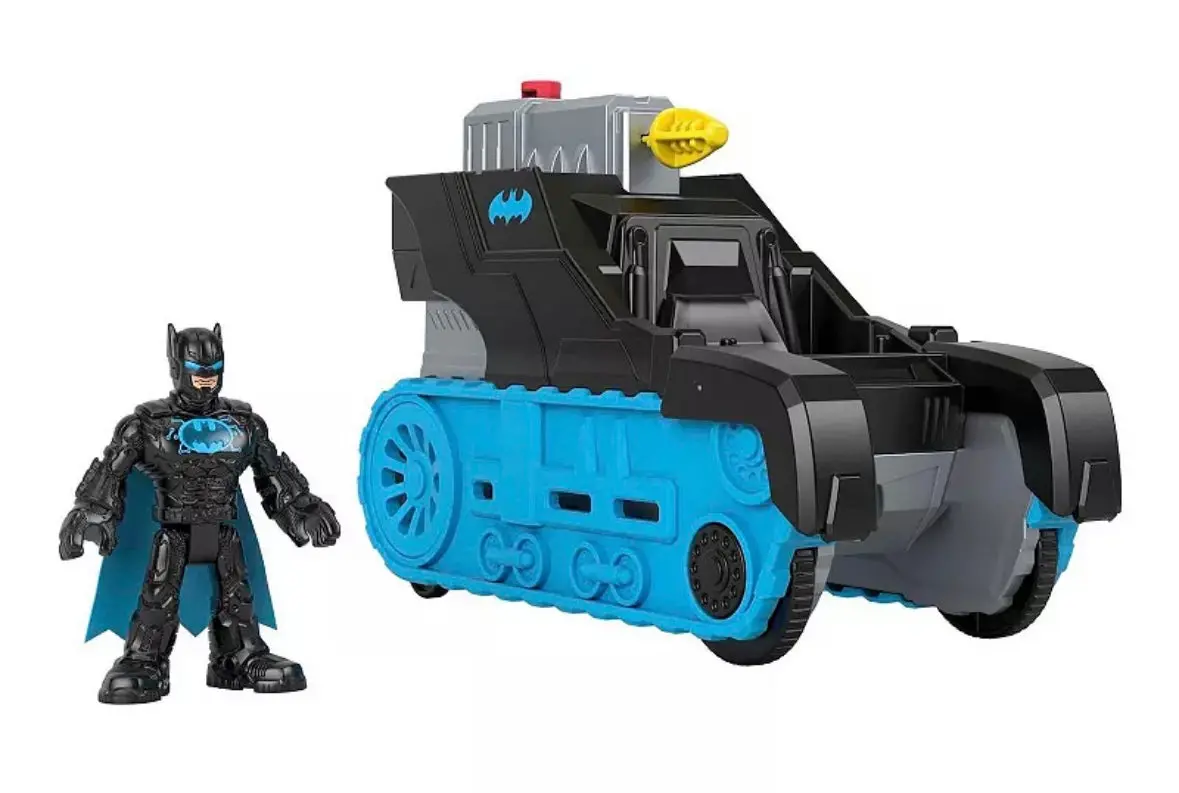 Imaginext Dc Super Friends Bat-Tech Tank Top
Vehicle With Lights & Batman Figure Set 1