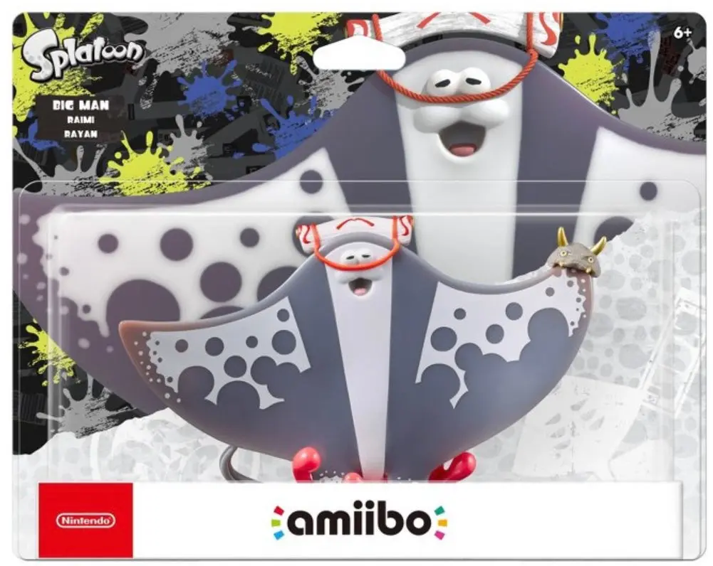 Nintendo Splatoon Series Amiibo Figure - Big Man 1