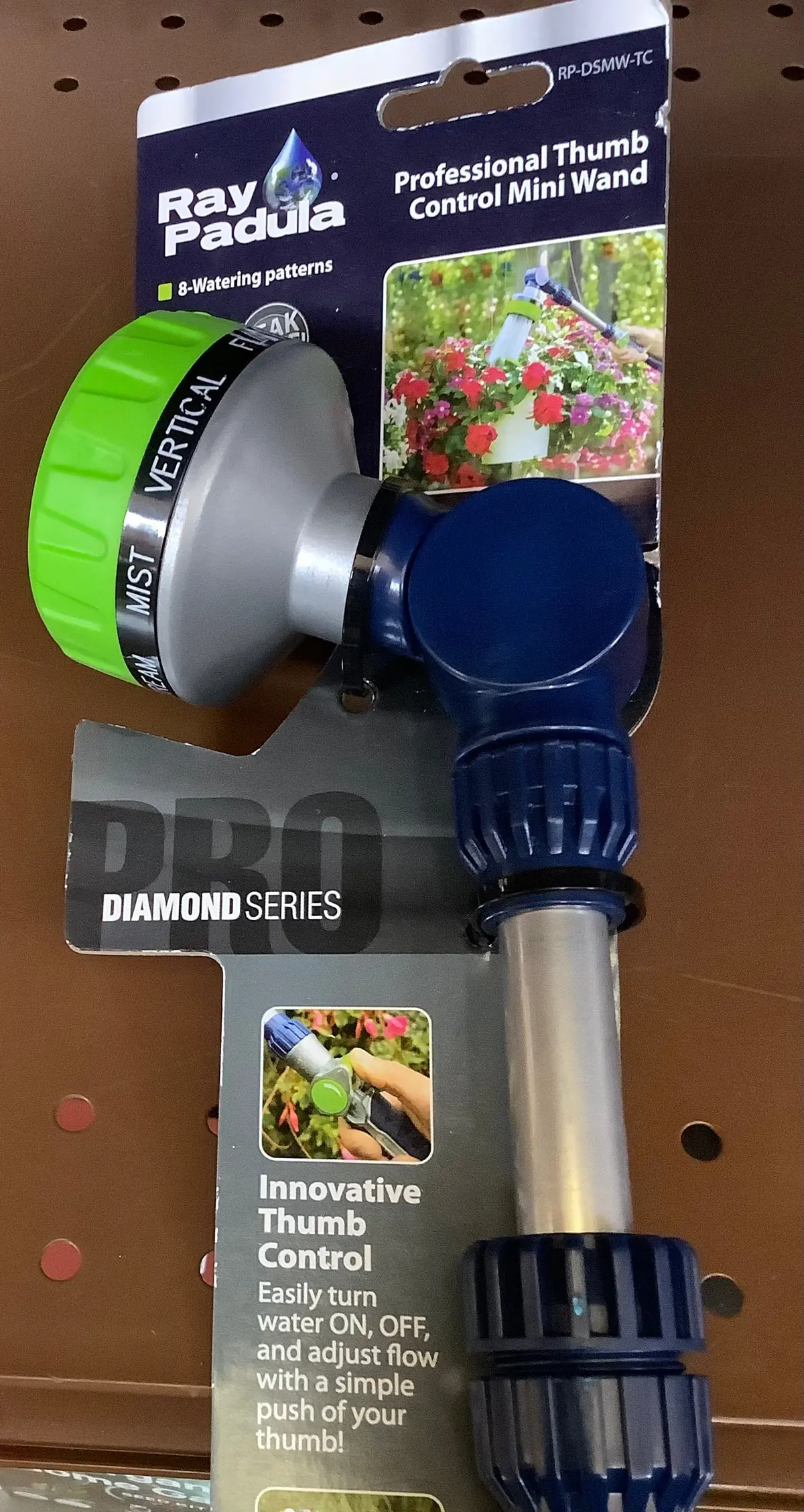 Ray Padula Diamond Series Thumb Control Mini Telescoping
Water Wand 1