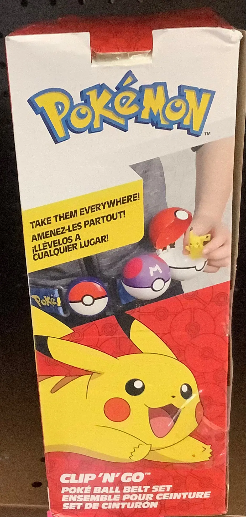 Pokemon Clip 'N'go Belt Set- Includes 2-Inch Pikachu Battle Figure With Poke Ball And Luxury Ball Accessories 1