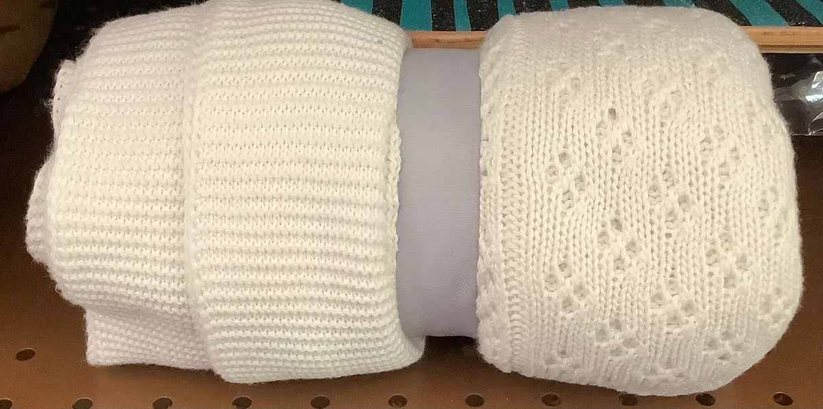White Baby Blanket 1