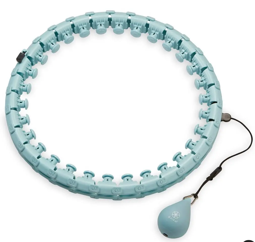 Gaiam Weighted Fitness Hoop 1