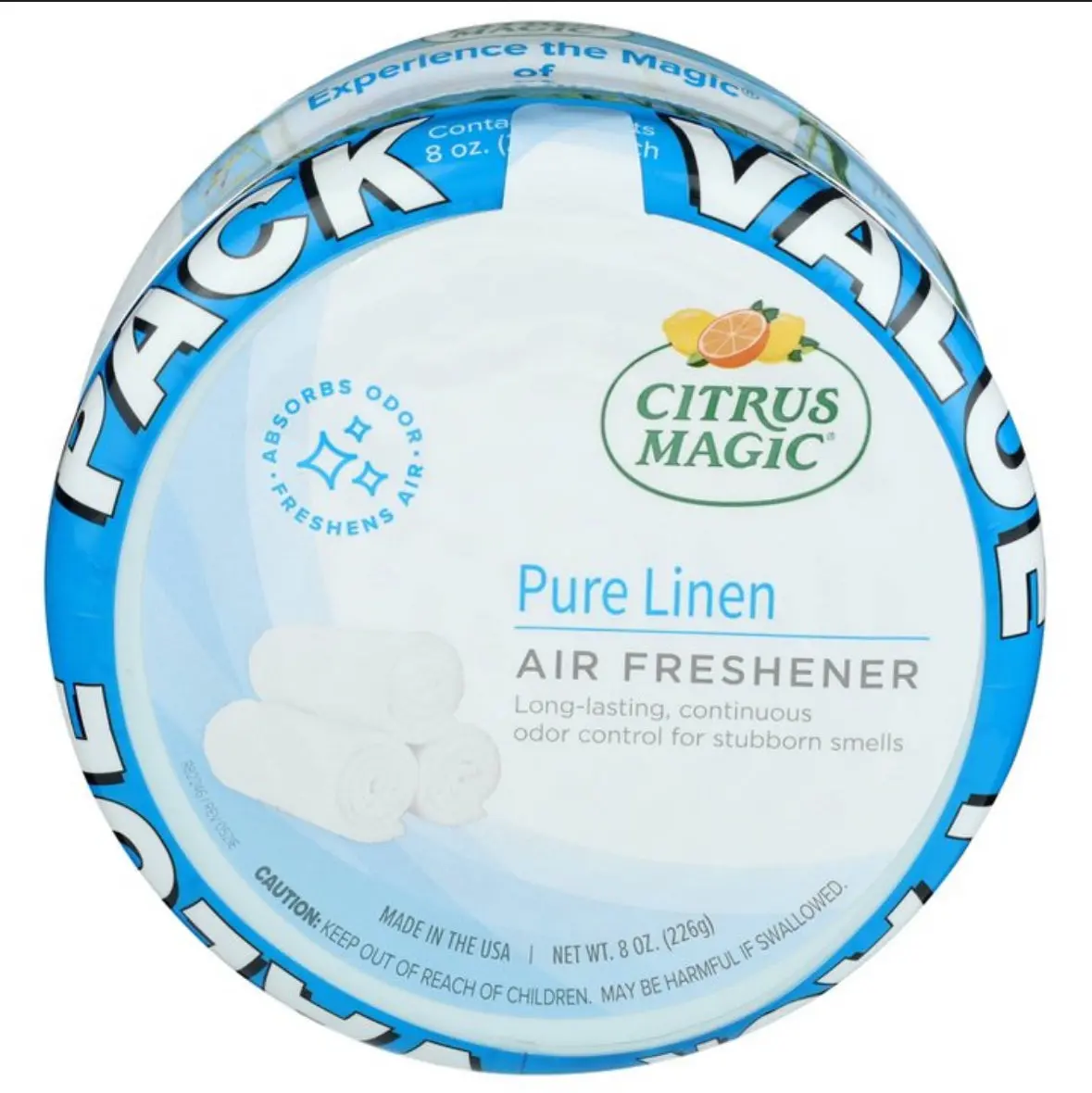 Citrus Magic Solid Air Freshener - Pure
Linen - 2Pk 1